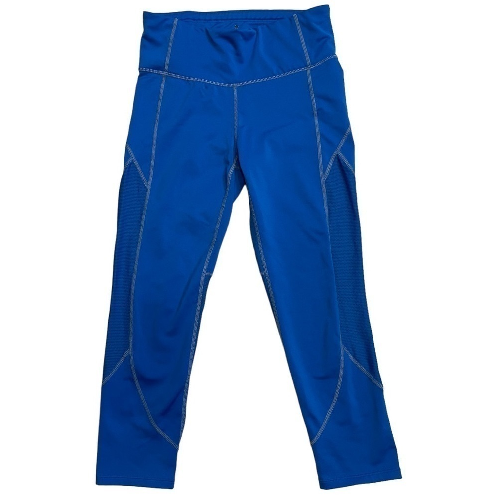 Athleta Leggings Capri crop Size XS Blue Workout